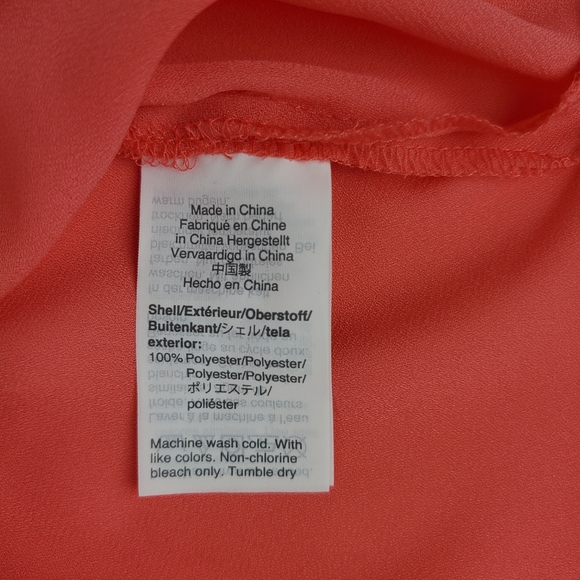 J Crew Factory sleeveless chiffon top size 6 - Picture 4 of 7